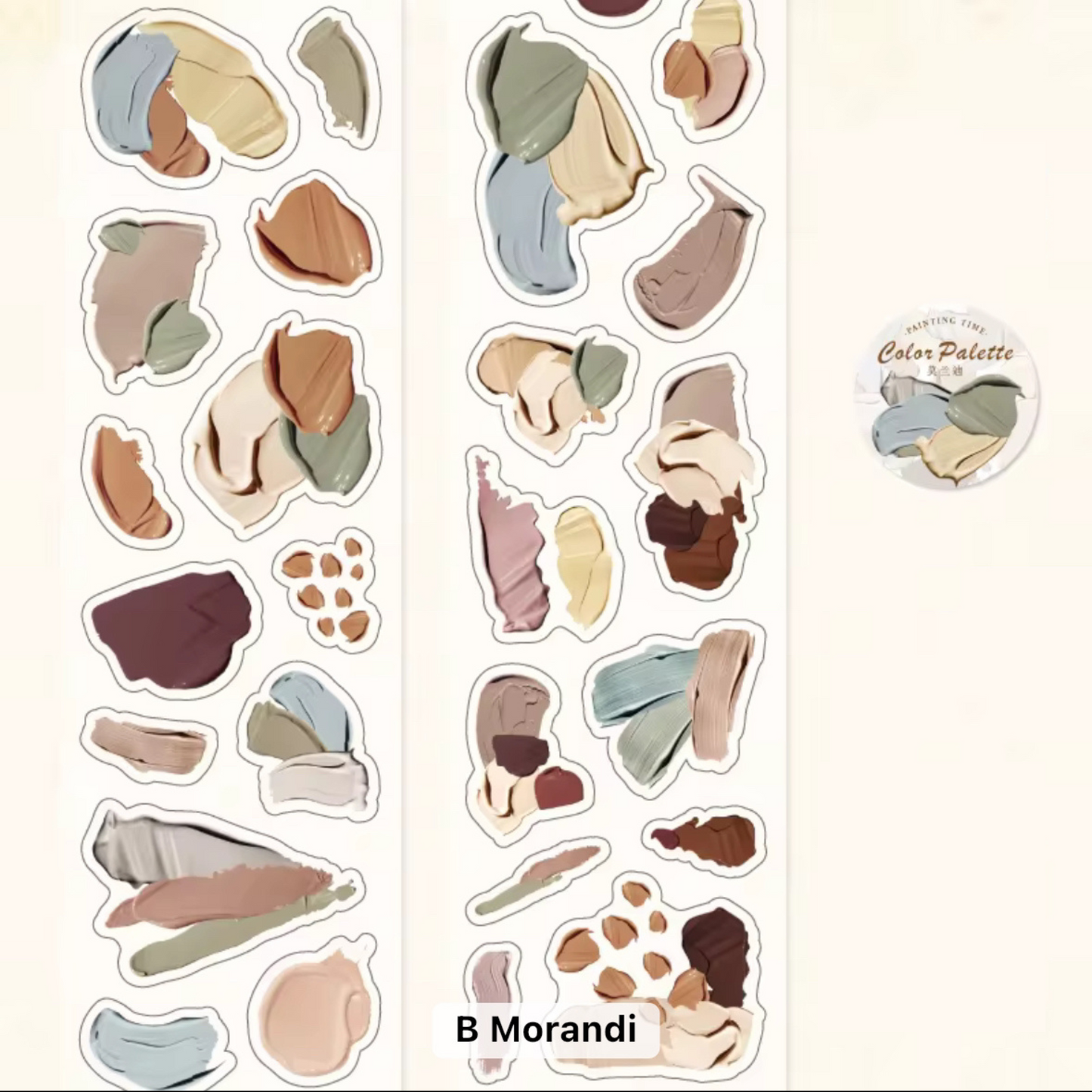 Colour Palette Sticker Roll