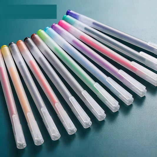 Coming Soon | Pack of 12 Coloured Ink Gel Pens 0.5mm Tip