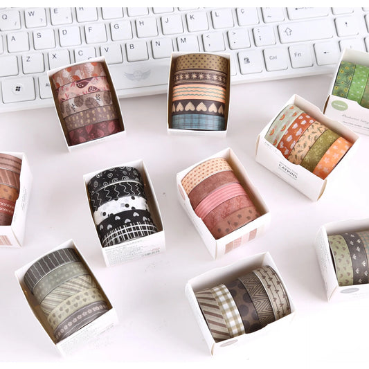 Set of 5 Mori Washi Tapes