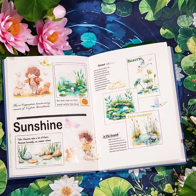 Early Summer Sticker Roll