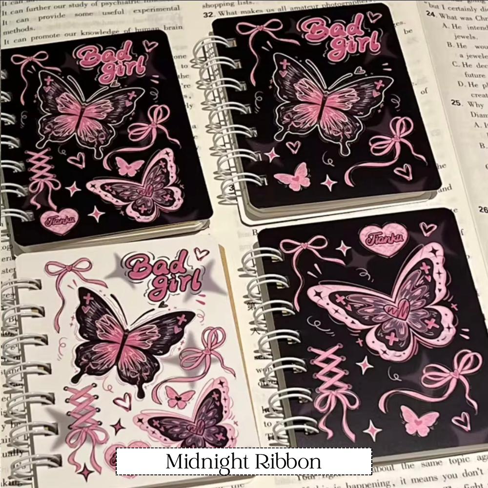 Coming Soon | A7 Small Rose Butterfly Notebook