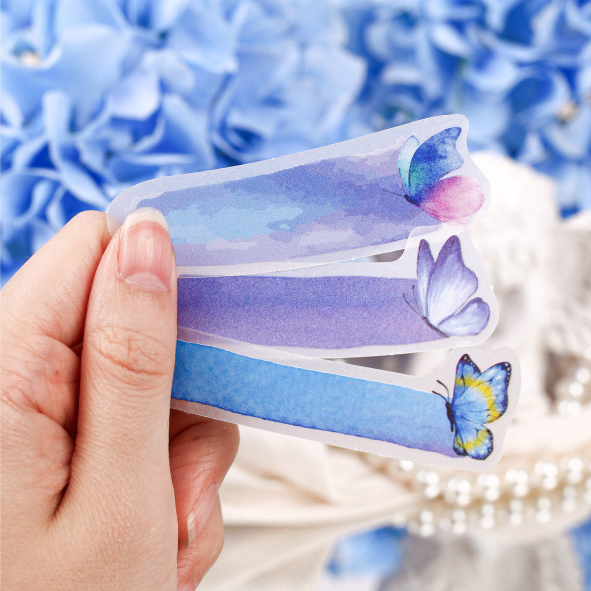 Butterfly Note Sticker 30 Pcs Butterfly Notepaper Sticker Series – GoldSpur