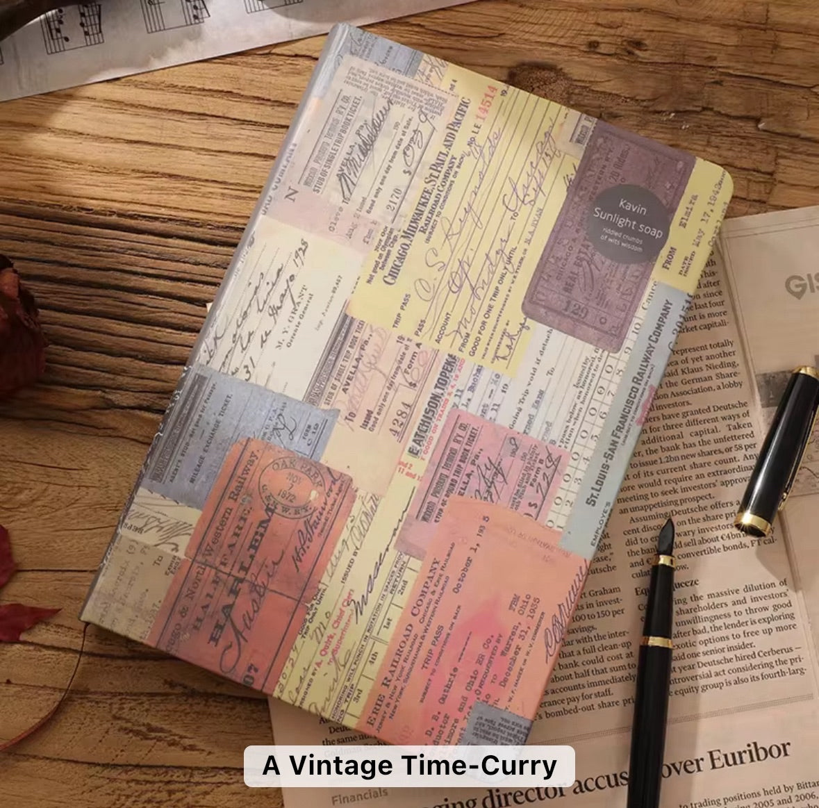 A5 Creative Retro Notebook
