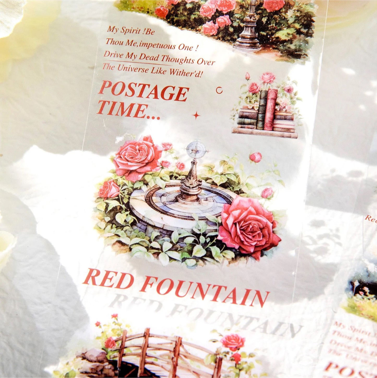 Garden Rose Series Roll