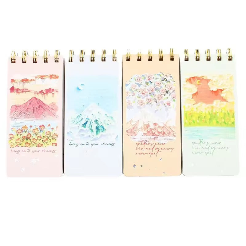 A7 Mini Landscape Theme Notebook