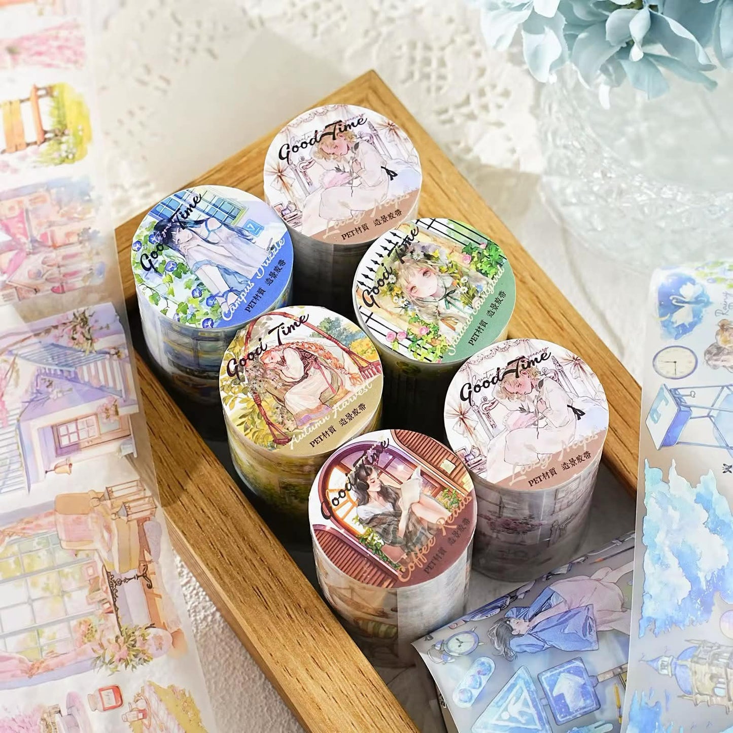 Coming Soon | Good Time Scenery Sticker Roll Series
