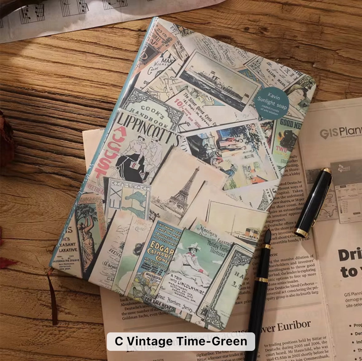 A5 Creative Retro Notebook