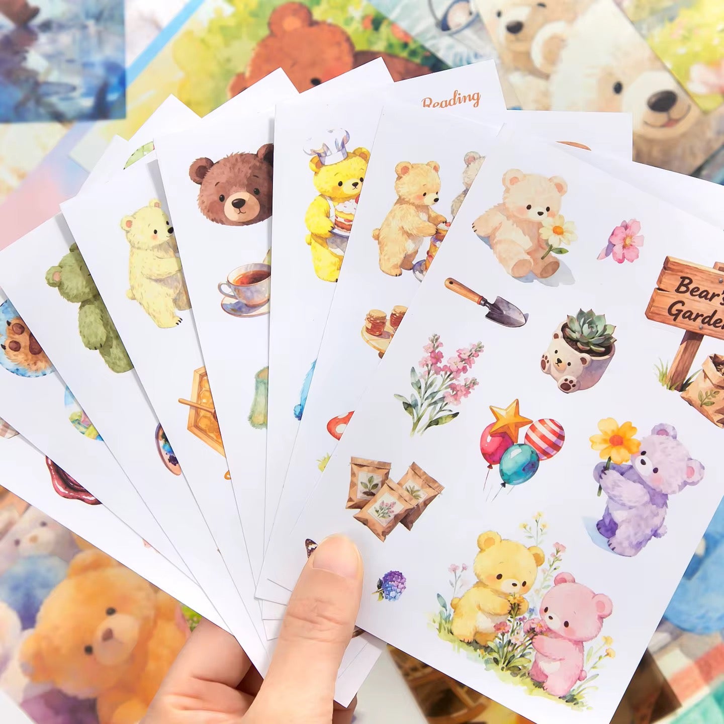 Cozy Bear Forest Dream Notebook Set