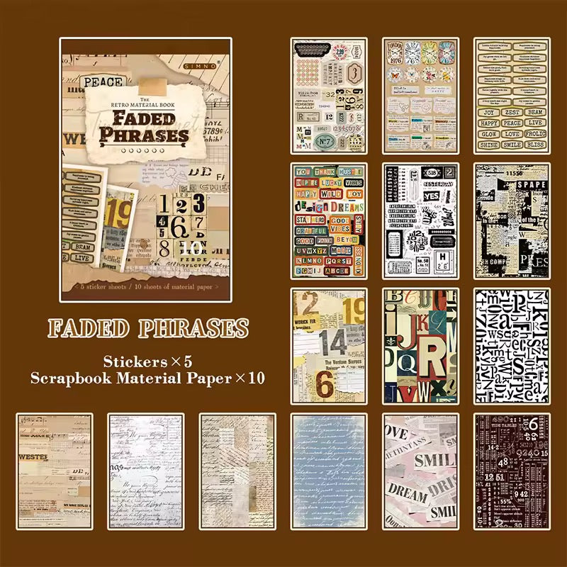 Stickers & Paper Materials Time Cabinet Series