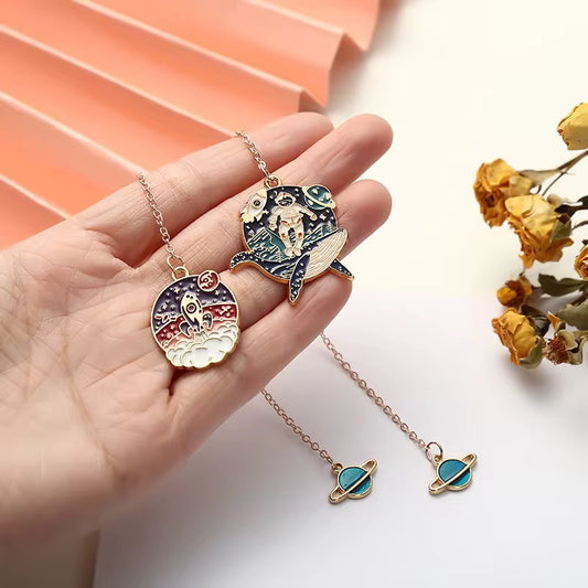 Coming Soon | Cute Metal Astronaut Bookmark