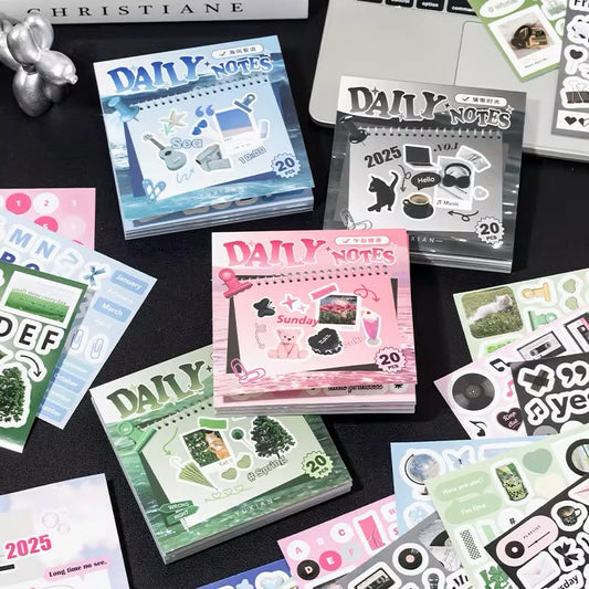 Coming Soon | 20 Shts of Daily Notes Stickers