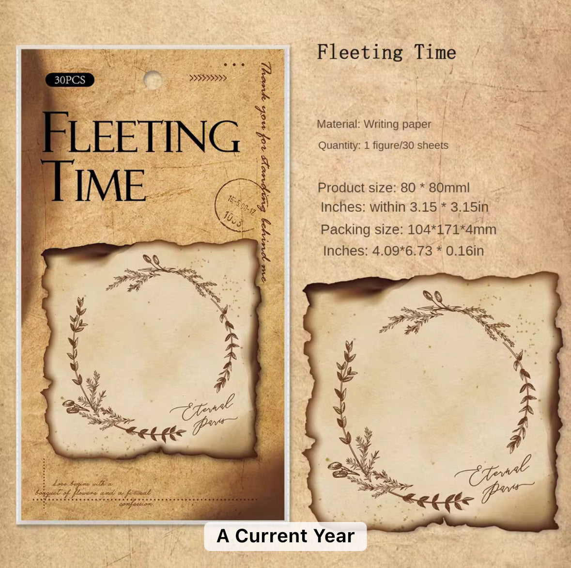 Telling the Years Series Notepad