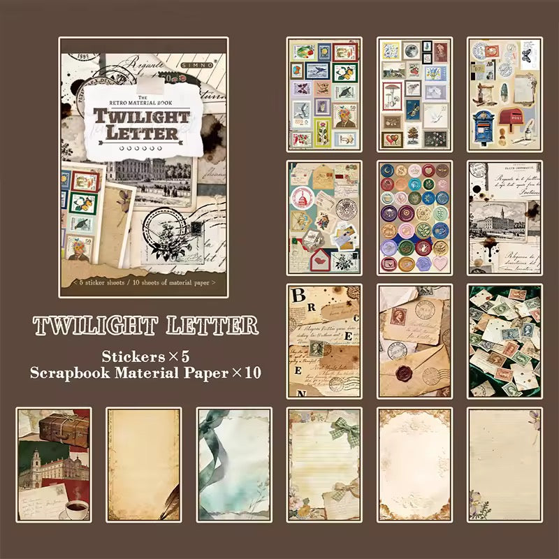 Stickers & Paper Materials Time Cabinet Series