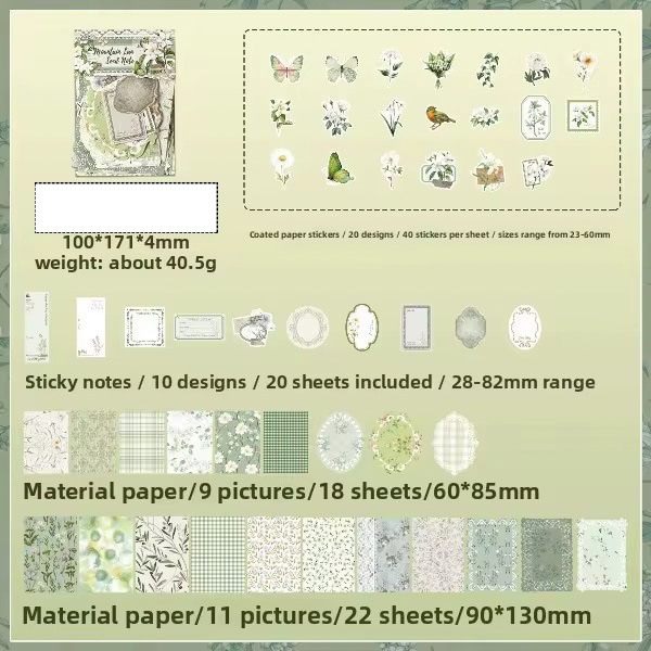 Coming Soon | 100 Shts of Flower Past Paper Materials