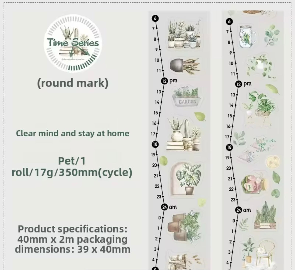 Coming Soon | Life Timeline Sticker Roll Series