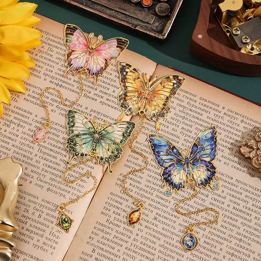 Metal Craft Butterfly Bookmark