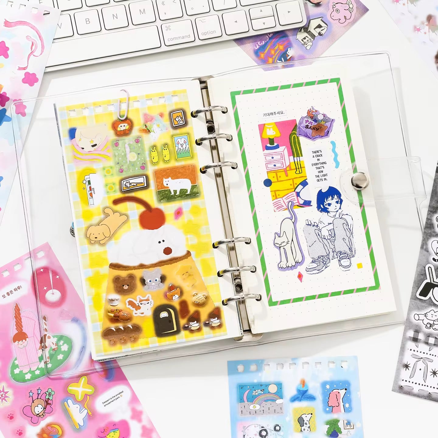 Aesthetic Kawaii Sticker Book