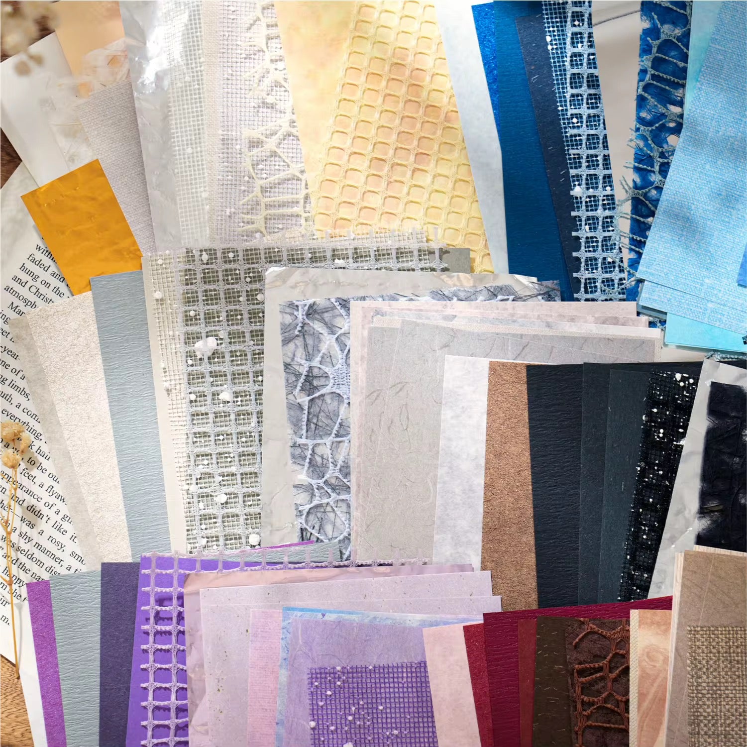 20 Pcs Multi-Paper Materials – GoldSpur