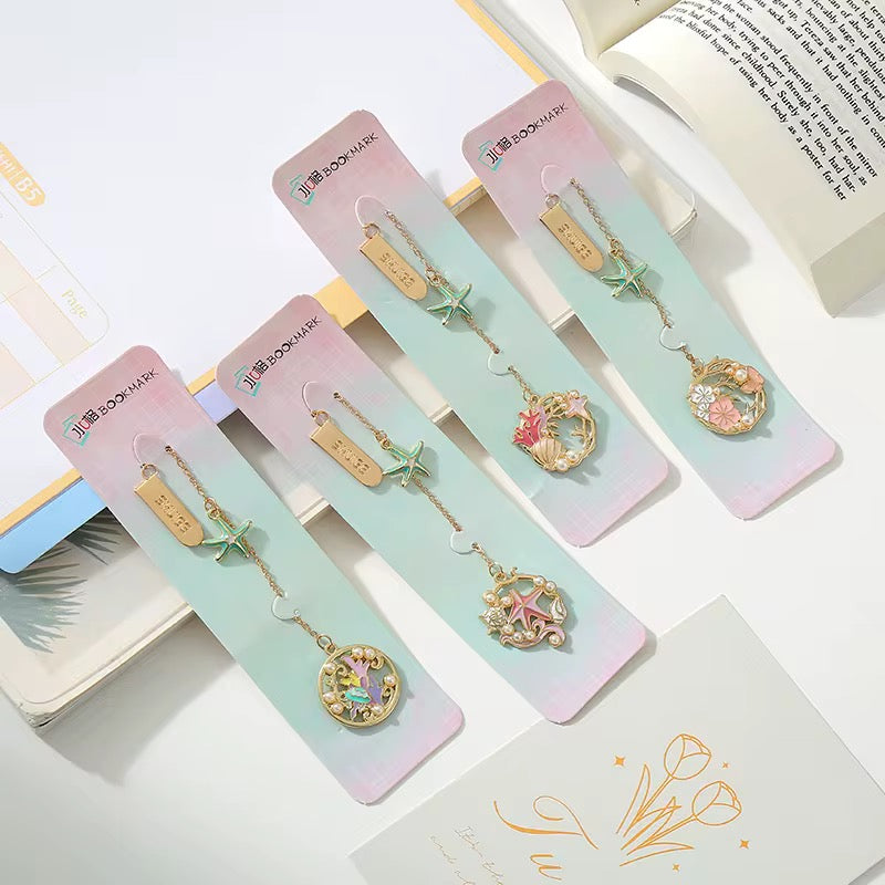 Underwater Theme Metal Bookmark