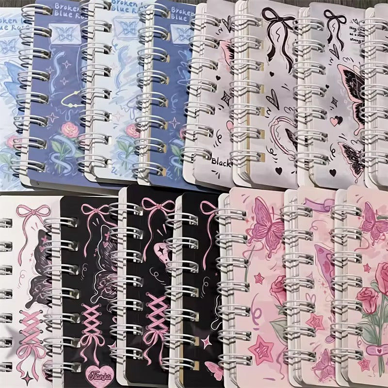 Coming Soon | A7 Small Rose Butterfly Notebook