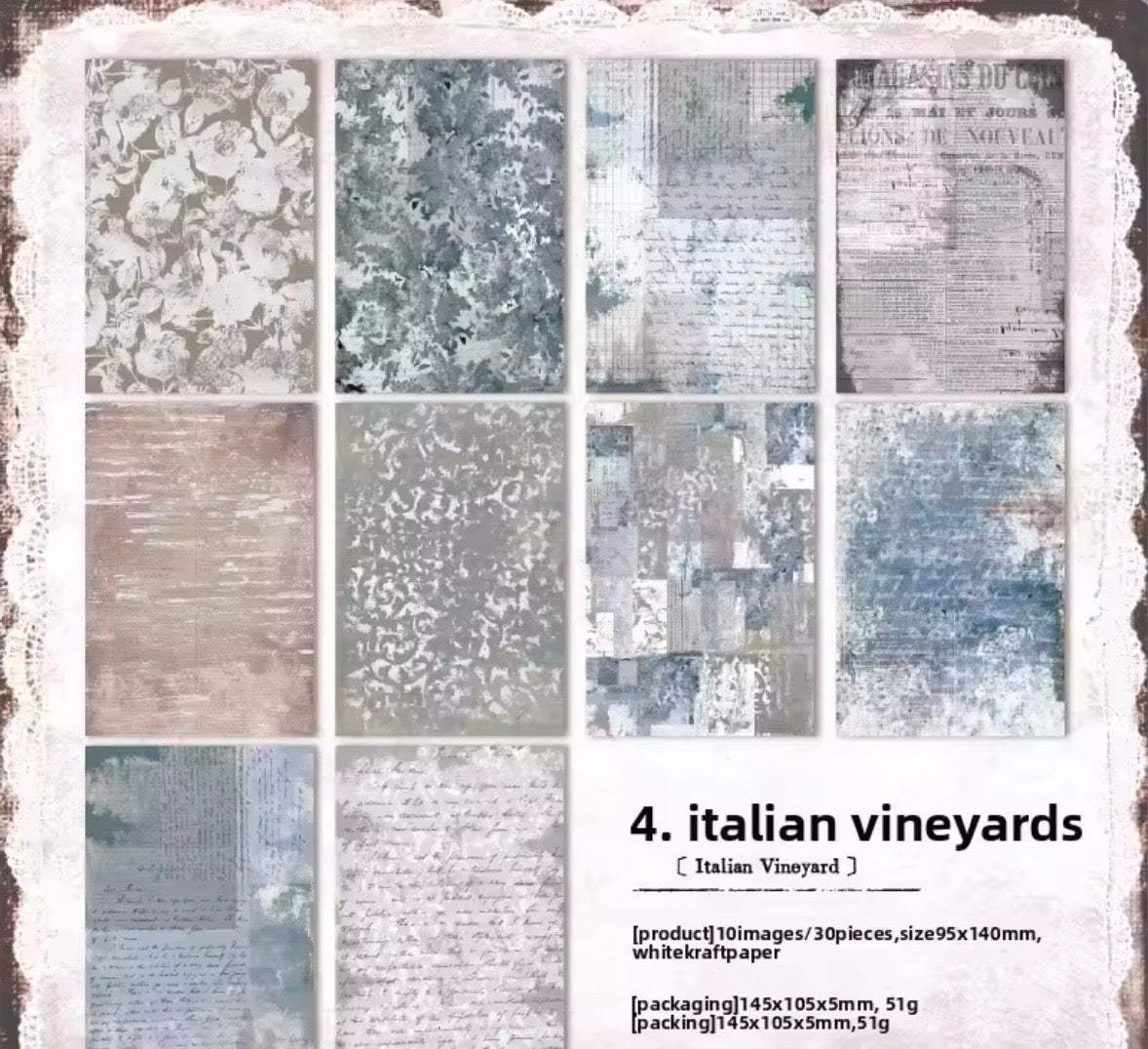 Coming Soon | 30 Shts of Dream about the Past Paper Materials