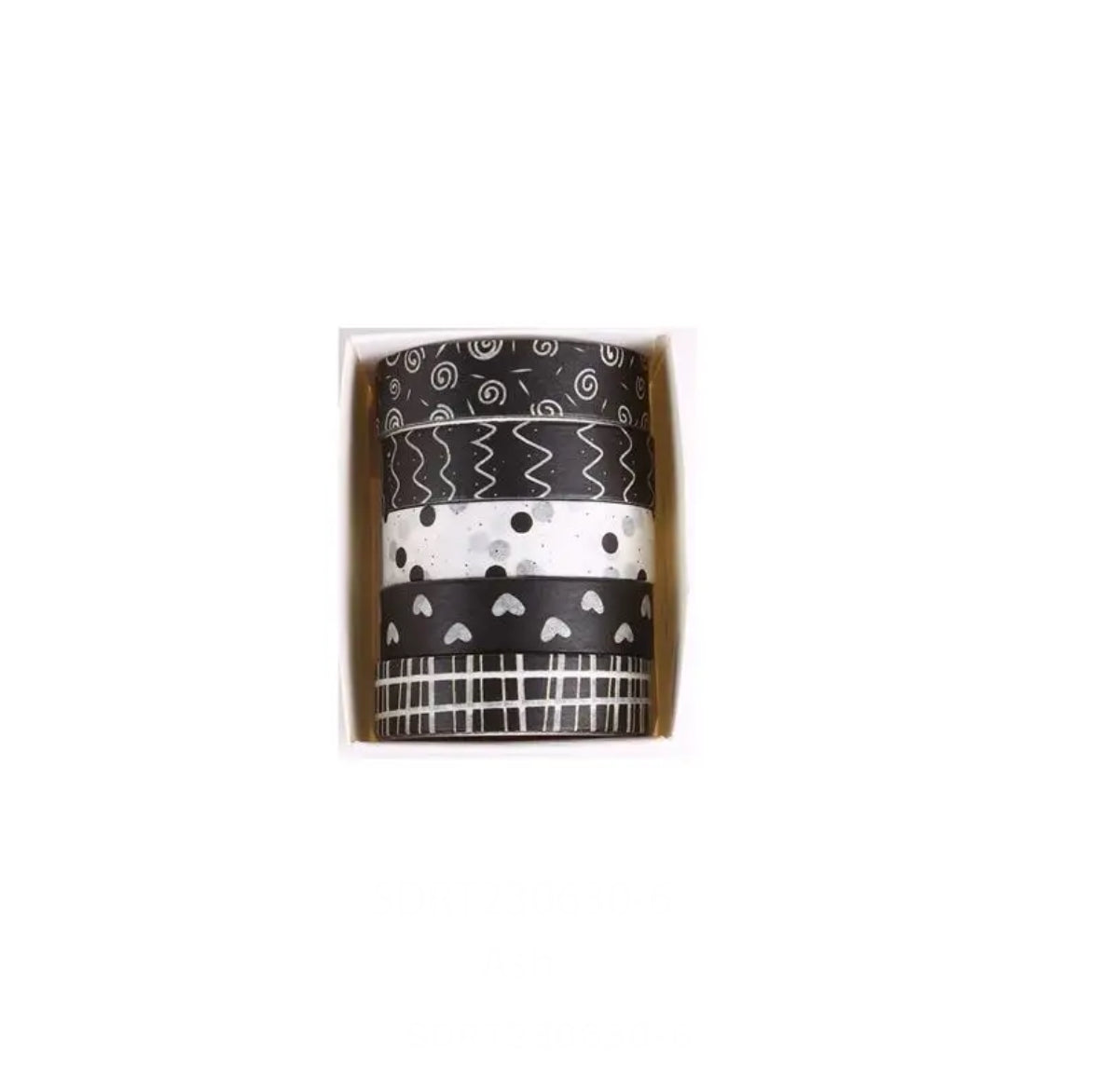 Set of 5 Mori Washi Tapes