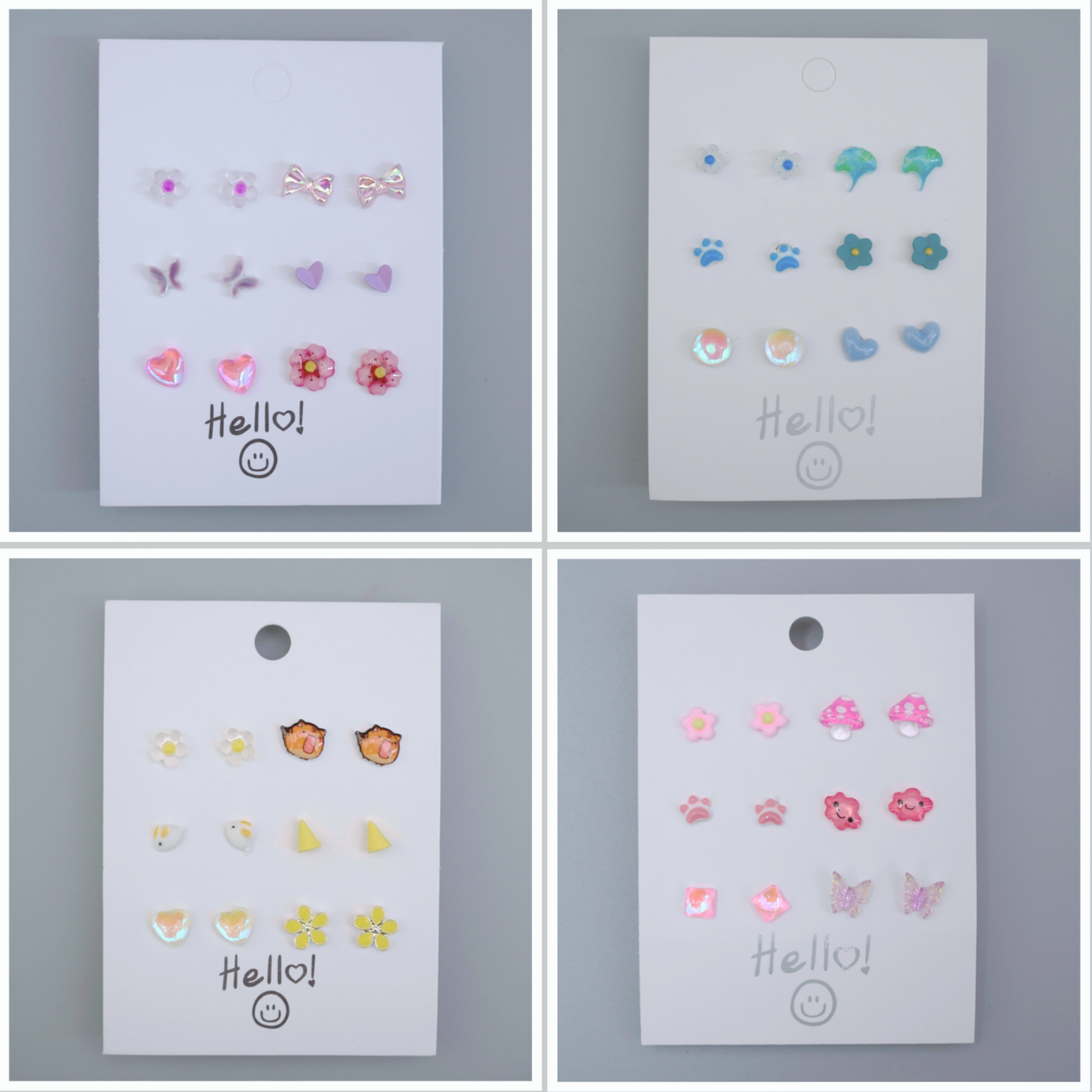 Jewelry | Cute Stud Earring Set