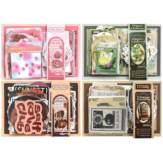 Vintage Scrapbook Supplies