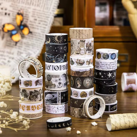 Coming Soon| 18 rolls of Vintage Washi Tapes