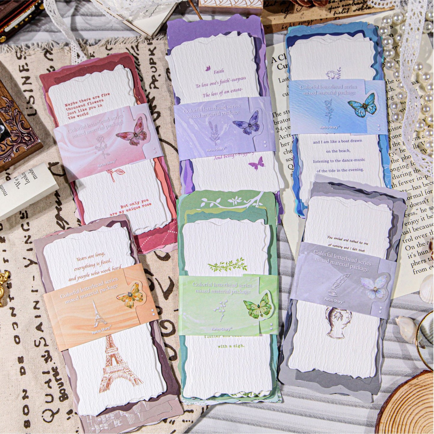 20 Pcs Literary Handbook