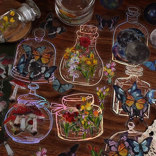 40 Pcs Charming Bottle Series