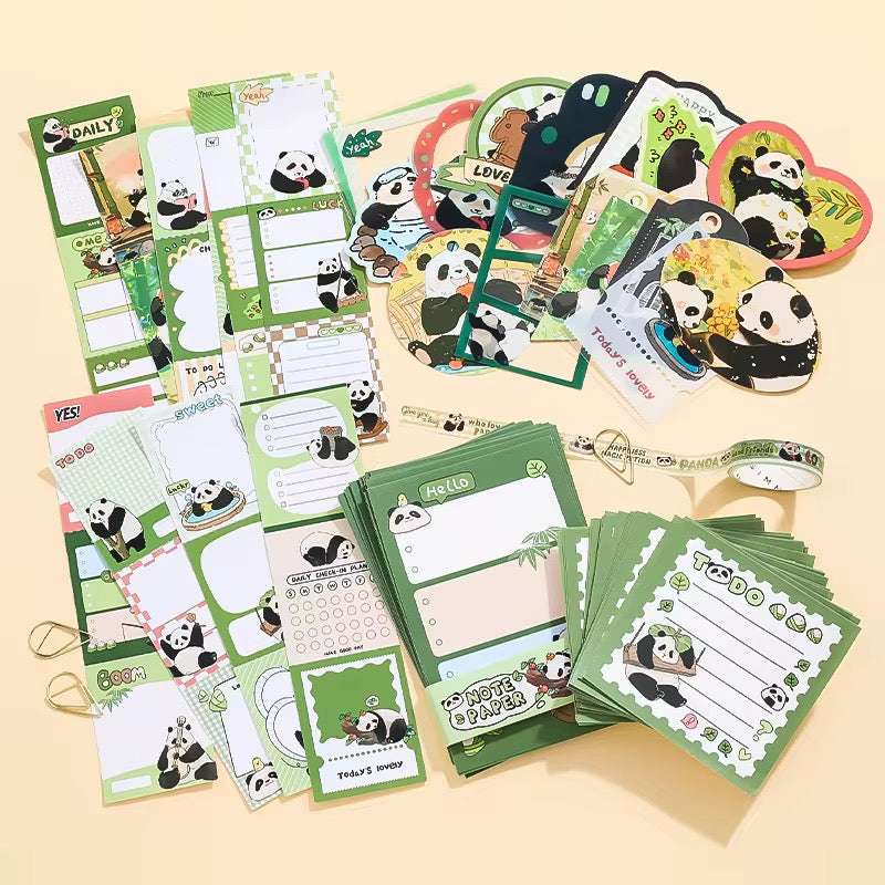 Lovely Pandas Notebook Set