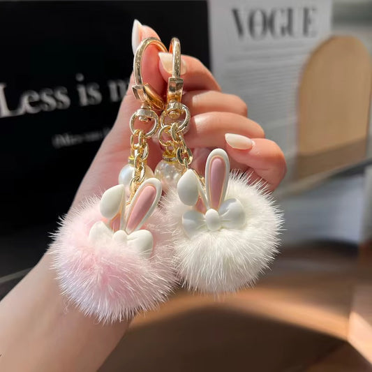 Coming Soon | Fur Bunny Keychain