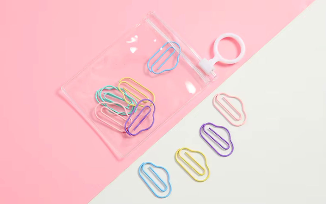 Candy-Coloured Paper Clip Set