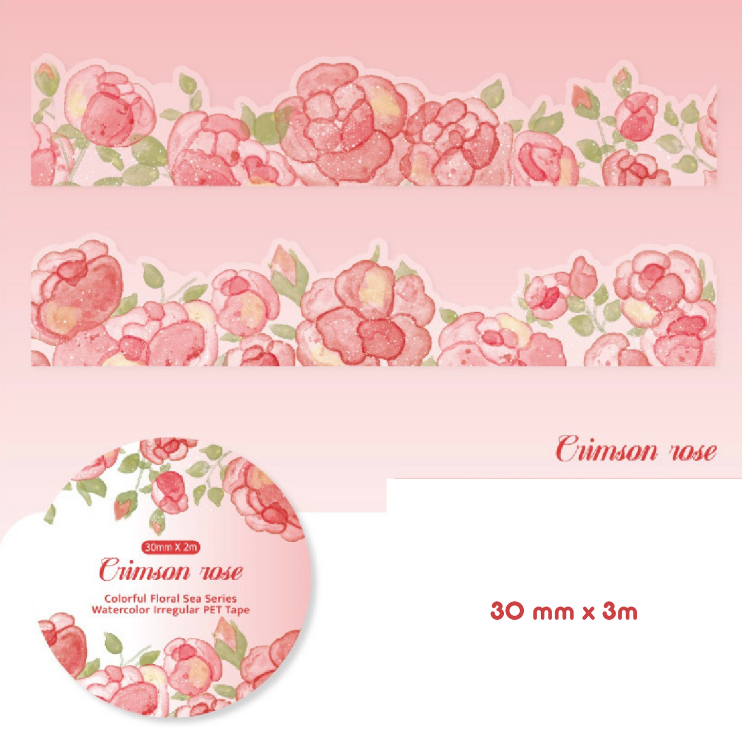 Coming Soon | Vibrant Floral Sea Sticker Roll