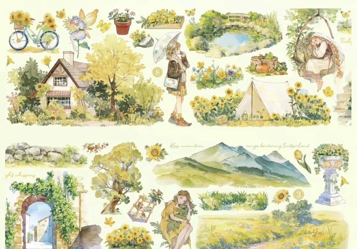 Good Time Scenery Sticker Roll Series