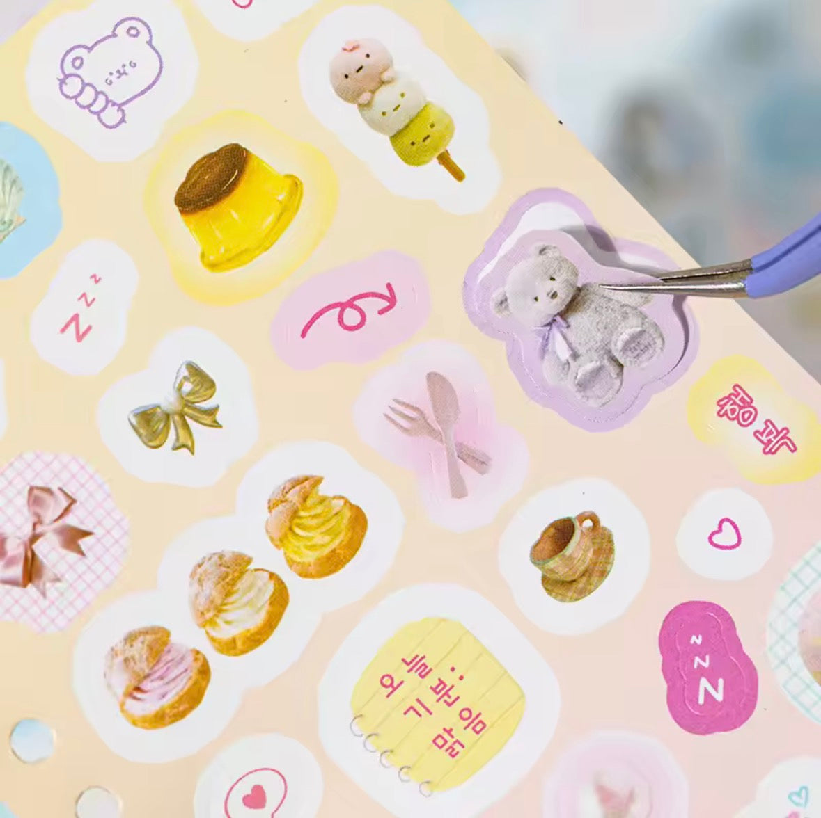 Scattered Fragments Sticker Book
