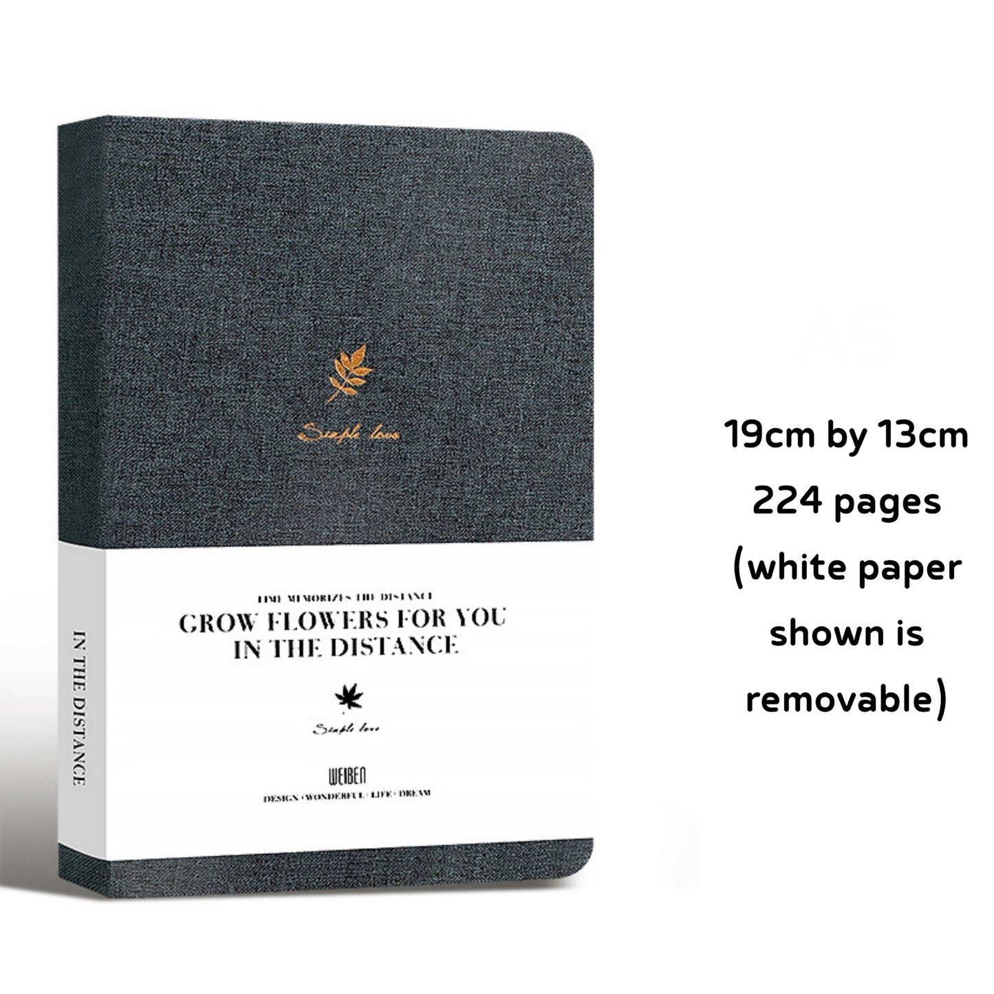 Fabric Hardcover Notebook