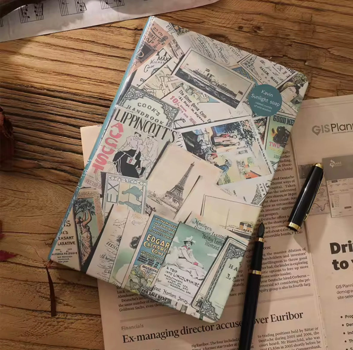 A5 Creative Retro Notebook