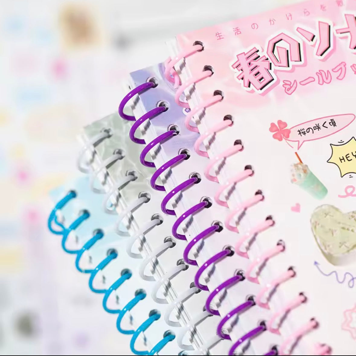 Scattered Fragments Sticker Book