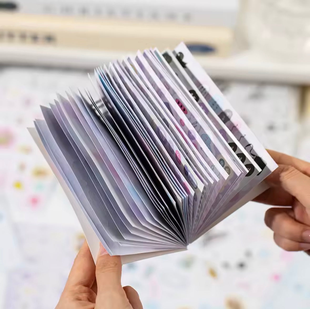 Scattered Fragments Sticker Book