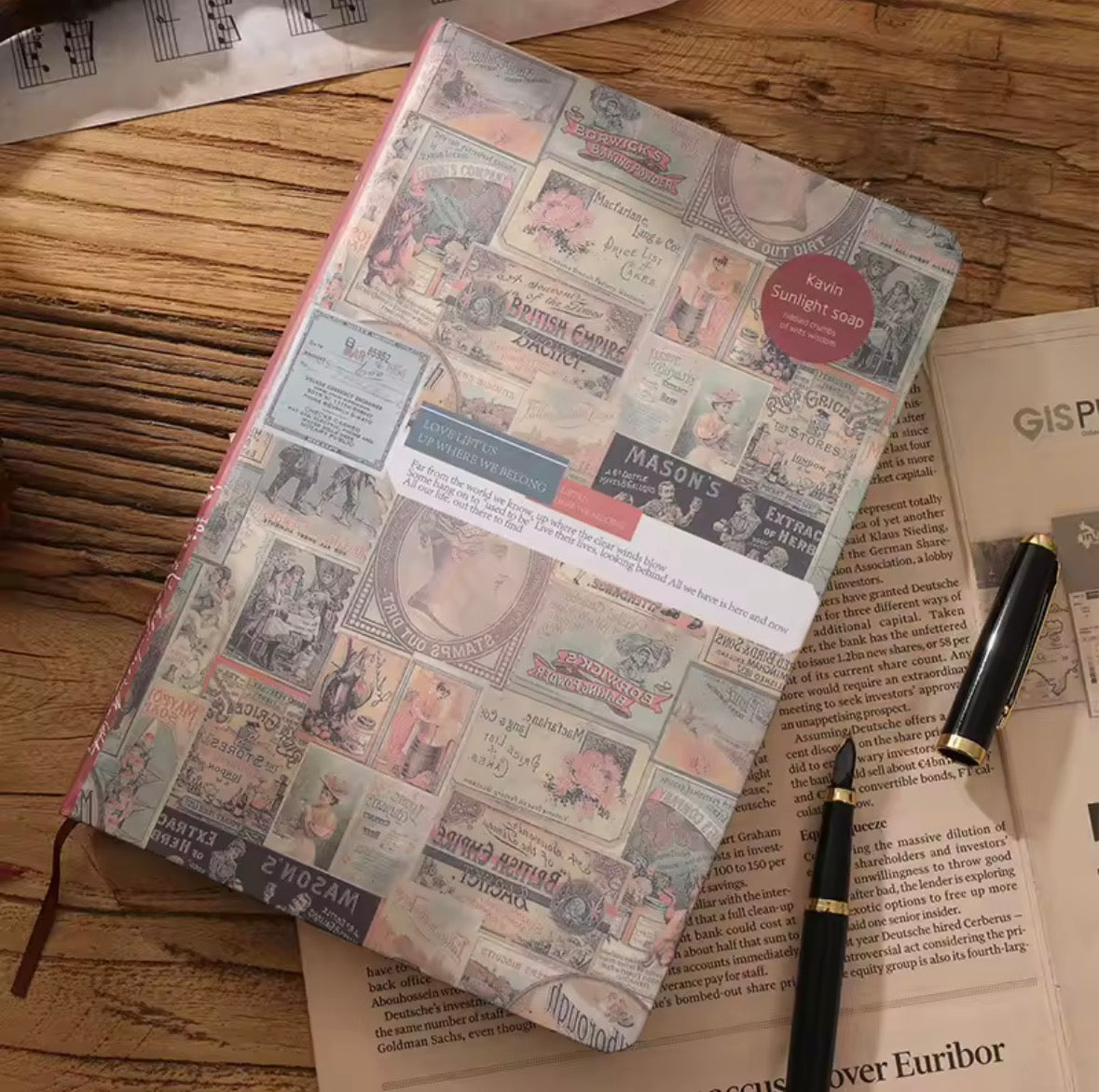 A5 Creative Retro Notebook