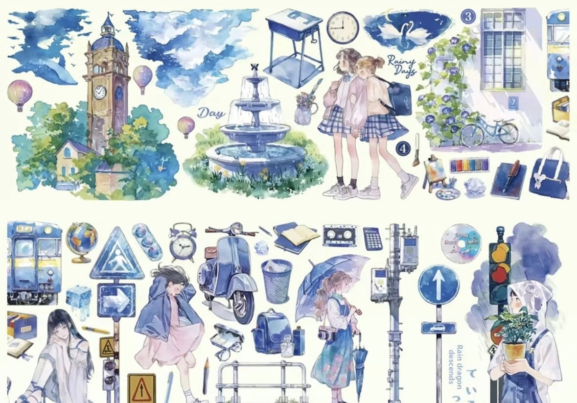 Good Time Scenery Sticker Roll Series