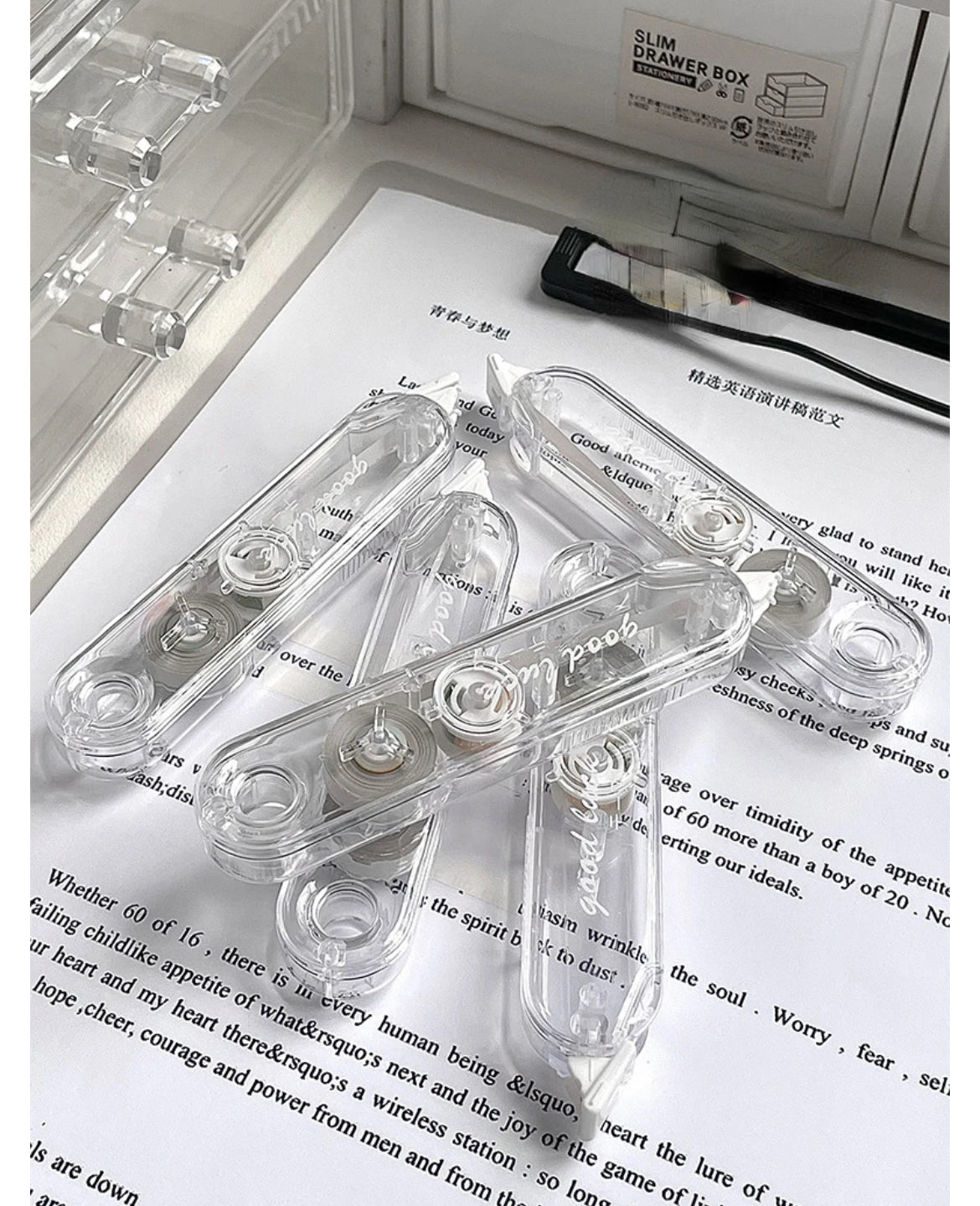 Stationery | Transparent Correction Tape