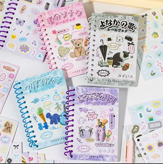 Scattered Fragments Sticker Book