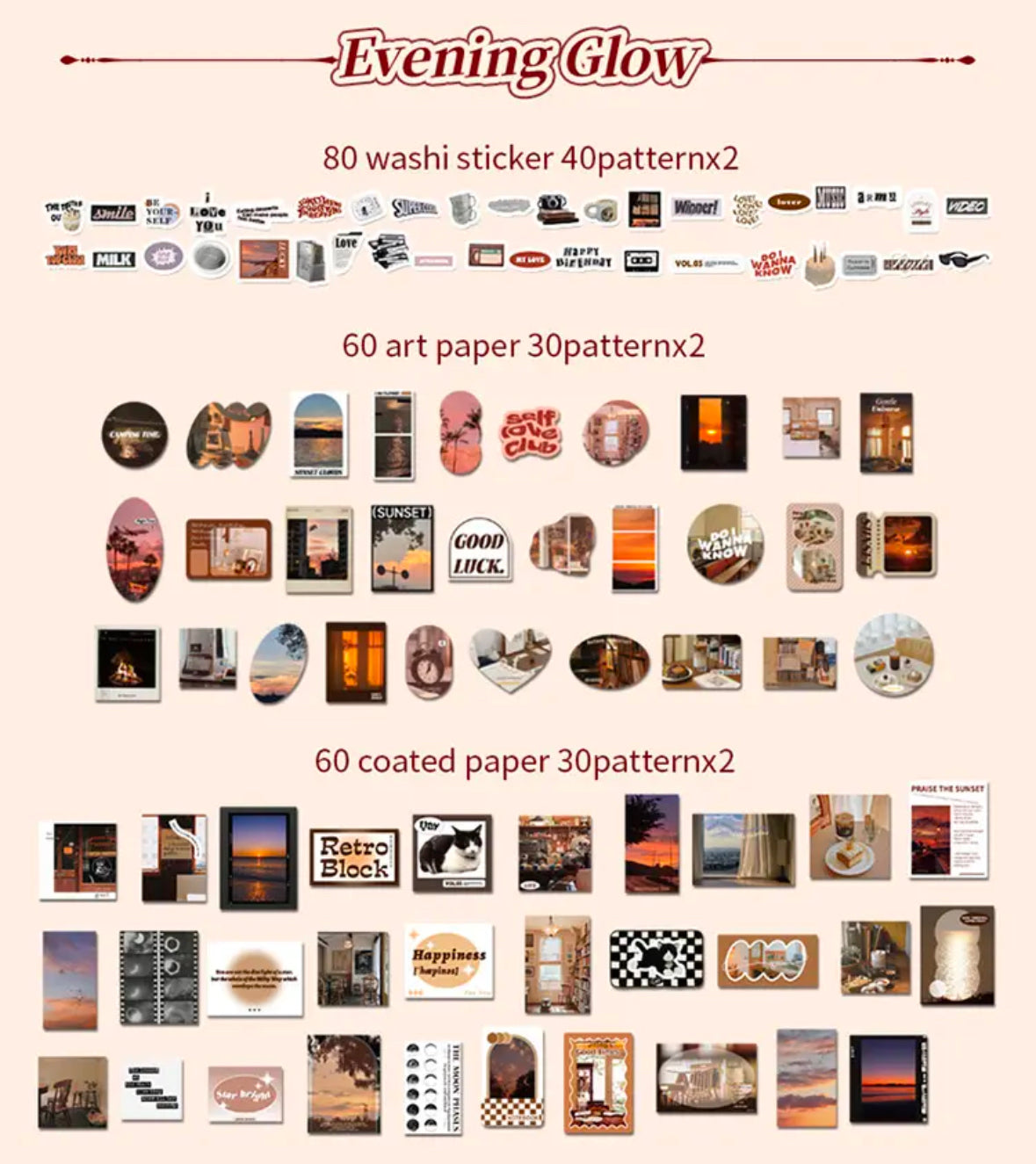 Vintage Scrapbook Supplies