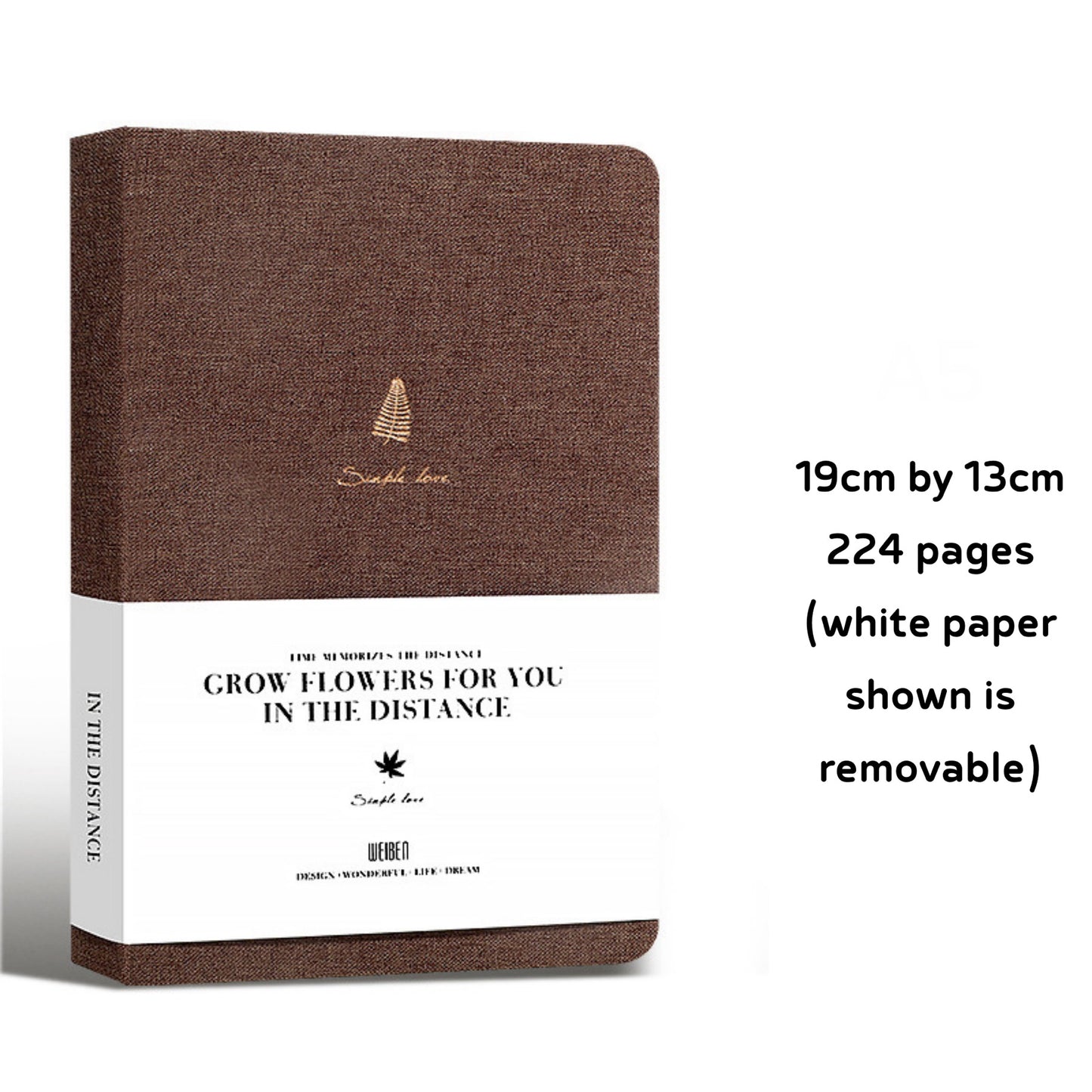 Fabric Hardcover Notebook