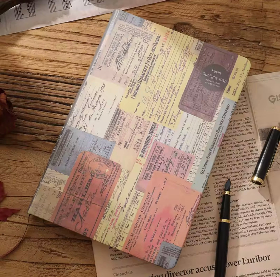 A5 Creative Retro Notebook
