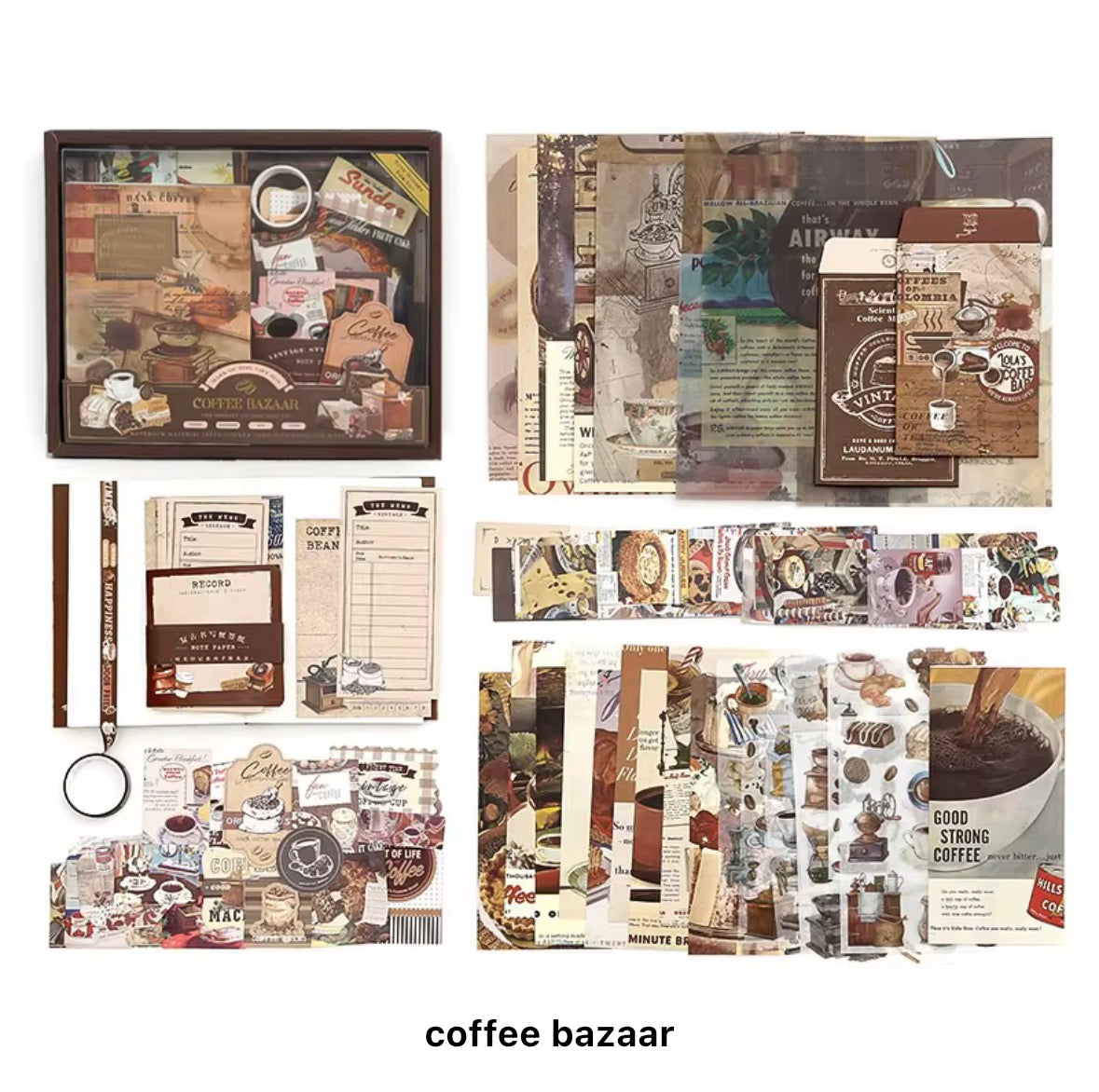 Coming Soon |  Coffee Bazaar Notebook Set