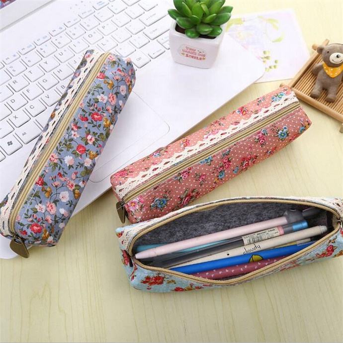Vintage Floral Pouch